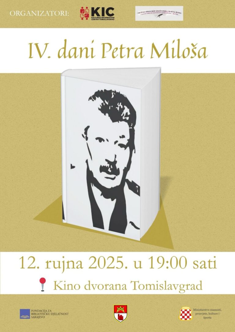 plakat dani petra milosa 2025